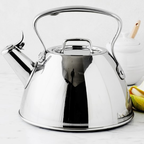 All-Clad tea kettle, stainless steel 2 qt - NEW! - Picture 2 of 8